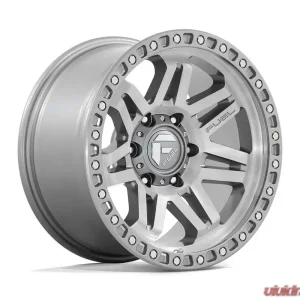 FUEL D812 Syndicate Wheel 17x9 5x127 | 5x5 1mm Platinum - Image 1