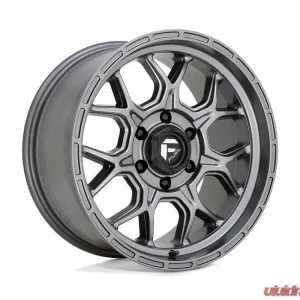 FUEL 1PC D672 Tech Wheel 18x9 5x5.0 20mm Matte Gun Metal - Image 1