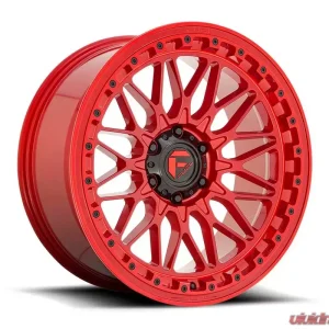 FUEL 1PC D758 Trigger Wheel 17x9 6x5.5 1mm Candy Red - Image 1