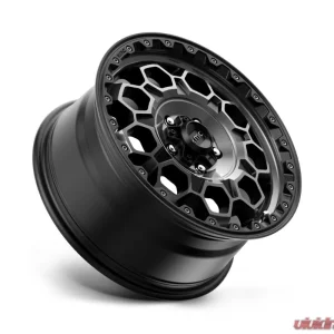 KMC KM545 Trek Wheel 17x8 5x108 38mm Satin Black w/ Gray Tint - Image 2