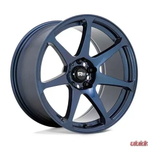Motegi MR154 Battle Wheel 17x8 5x100 43mm Midnight Blue - Image 1