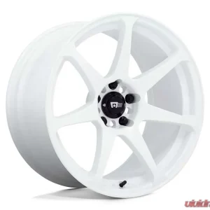 Motegi MR154 Battle Wheel 17x8 5x100 43mm White - Image 1