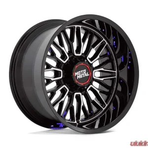 Moto Metal MO809 Stinger Wheel 20x10 8x180 -18mm Gloss Black Machined - Image 2