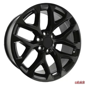 Performance Replicas PR177 Wheel 24x10 6x5.5 24mm Gloss Black - Image 1