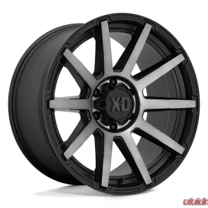 XD XD847 Outbreak Wheel 20x10 6x135 12mm Satin Black w/Grey Tint - Image 1