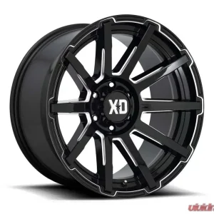 XD XD847 Outbreak Wheel 20x10 8x6.5 12mm Gloss Black Milled - Image 1