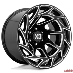 XD XD860 Onslaught Wheel 20x12 6x5.5 -44mm Gloss Black Milled - Image 1