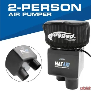 Rugged Radios MAC Air 2-Person Helmet Air Pumper (Pumper Only) - Image 1