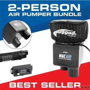 Rugged Radios MAC Air 2-Person Helmet Air Pumper (Bundle) - Image 1