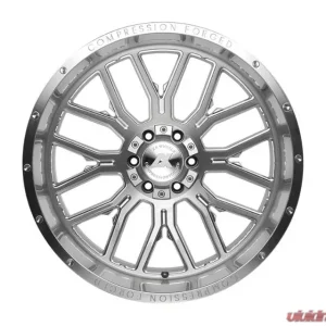Axe Wheels AX6.1 Wheel 26x14 6x135|6x139 -76mm Silver Brush Milled Mirror Lip - Image 3