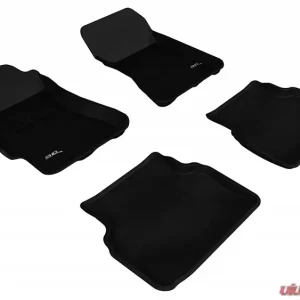 3D MAXpider 2002-2007 Subaru Impreza Kagu 1st & 2nd Row Floormats - Black - Image 1