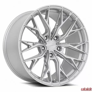 MRR GF5 Wheel 18x8.5 5x112 30mm Silver Machine Face - Image 1