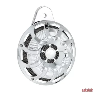 Arlen Ness 15-Spoke Chrome Horn Kit Harley Davidson XL Sportster 2007+ - Image 1