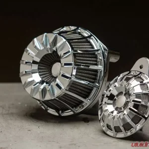 Arlen Ness 15-Spoke Chrome Horn Kit Harley Davidson XL Sportster 2007+ - Image 2