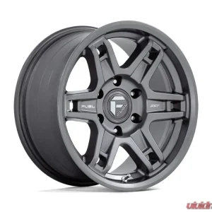 FUEL Off-Road D838 Slayer Wheel 18x8.5 5x127 | 5x5 -15mm Matte Gunmetal - Image 1