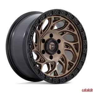 FUEL Off-Road D841 Runner OR Wheel 15x8 5x4.5 -19mm Bronze w/Black Ring - Image 1