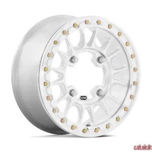 KMC Powersports KS436 Impact Forged Beadlock Wheel 15x6 4x137 38mm Raw Machined Forged - Image 1