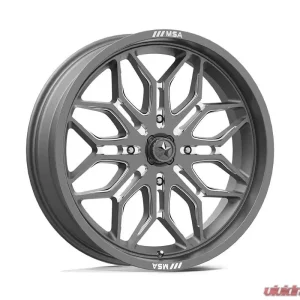MSA Offroad Wheels M47 Sniper Wheel 18x7 4x156 10mm Gunmetal Milled - Image 1