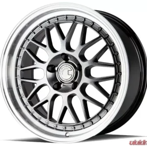 AodHan Wheels AH02 Wheel 18x8.5 5x120 35 Hyper Black with Machined Lip - Image 3