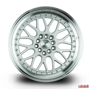 AodHan Wheels AH02 Wheel 17x8 5x100/114.3 35 Silver with Machined Lip - Image 2