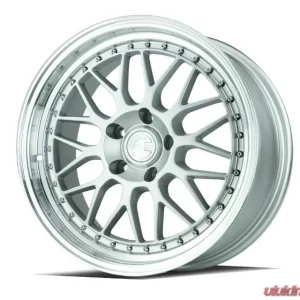 AodHan Wheels AH02 Wheel 18x8.5 5x114.3 35 Silver with Machined Lip - Image 3
