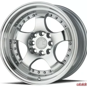AodHan Wheels AH03 Wheel 16x8 4x100/114.3 15 Silver Machined Face And Lip - Image 3