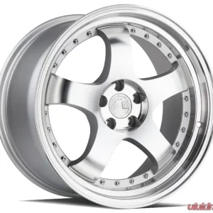 AodHan Wheels AH03 Wheel 19x9.5 5x114.3 22 Silver Machined Face And Lip - Image 1