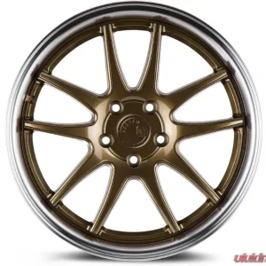 AodHan Wheels DS02 Wheel 18x8.5 5x114.3 35 Bronze with Machined Lip - Image 2