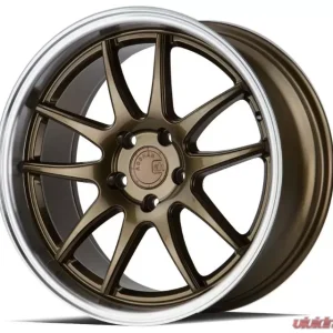 AodHan Wheels DS02 Wheel 18x8.5 5x114.3 35 Bronze with Machined Lip - Image 3