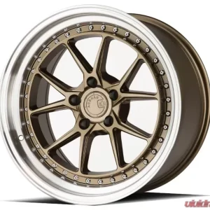 AodHan Wheels DS08 Wheel 18x8.5 5x120 35 Bronze with Machined Lip - Image 3