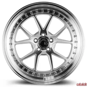 AodHan Wheels DS08 Wheel 18x10.5 5x114.3 15 Silver with Machined Face - Image 2