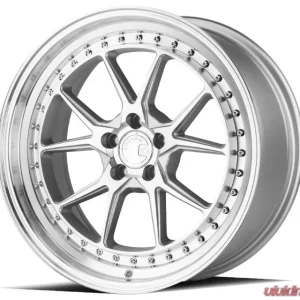 AodHan Wheels DS08 Wheel 18x10.5 5x114.3 15 Silver with Machined Face - Image 3
