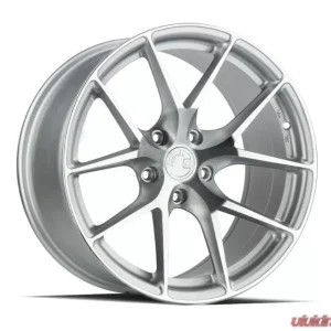 AodHan Wheels AFF7 Wheel 18x8.5 5x112 35 Gloss Silver Machined Face - Image 1