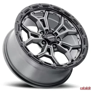 Ultra Wheel 125 Warmonger 5 CUV Wheel 17x8 5x4.5 35 Gloss Anthracite Grey with Gloss Black Lip - Image 2