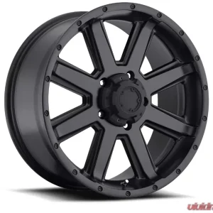 Ultra Wheel 195 Crusher Wheel 17x9 5x127 | 5x5 -12 Satin Black - Image 1