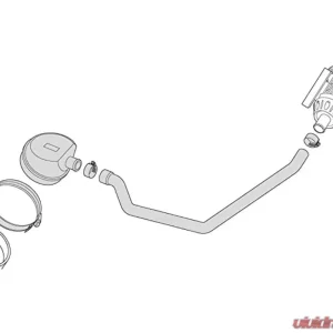 HKS Super SQV Suction Return Kit for HKS Intake Toyota GR Supra 2020-2024 - Image 2