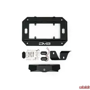 DV8 Off-Road Spare Tire Delete with Light Mounts for Jeep Wrangler JL 2018-2022 - Image 2