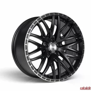 3SDM 0.75 Wheel 18x8 5x112 35mm Matte Black / Machined Lip Wheel - Image 2