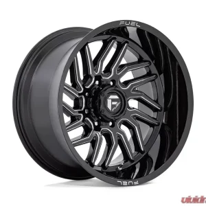 FUEL D807 Hurricane Wheel 20x9 5x150 20mm Gloss Black Milled - Image 1