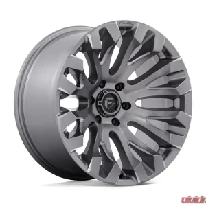 FUEL D830 Quake Wheel 18x9 5x127 | 5x5 1mm Platinum - Image 1