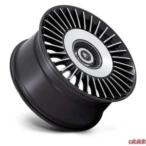 Asanti Black ABL-40 Tiara Wheel 22x10.5 5x115/120 18mm Satin Black Bright Machined Face - Image 2