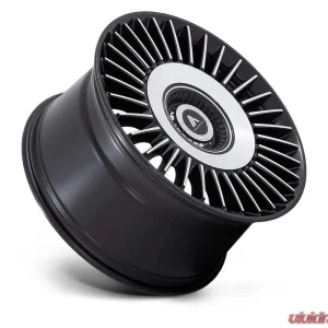 Asanti Black ABL-40 Tiara Wheel 20x10.5 Blank 18mm Satin Black Bright Machined Face - Image 2