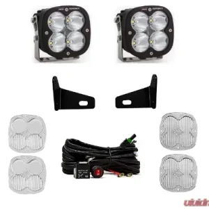 Baja Designs XL Sport A-Pillar Kit Driving/Combo Clear Can-Am Maverick X3 Max Turbo R 2017-2022 - Image 1