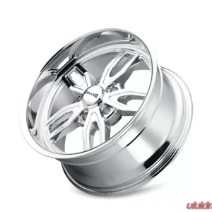 Ridler Wheels Aluminum 608 18x8 Chrome 5x114.3 Bolt Pattern - Image 3