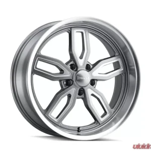 Ridler Wheels Aluminum 608 18x9 Grey Milled Spokes-Diamond Lip 5x114.3 Bolt Pattern - Image 1