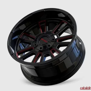 Mayhem Wheels Apollo 8115 Wheel 20x9 8x170 Gloss Black Milled Prism Red 0mm 125.2mm - Image 3