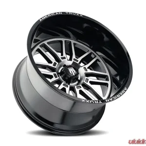 American Truxx AT1915 Restless 24x14 6x135 -76mm 87.1mm Black Machined - Image 2