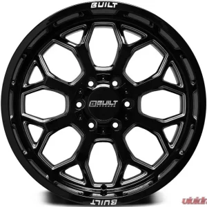 Axe Wheels BTO-1 22x12 5x139 -44mm Gloss Black Milled - Image 1