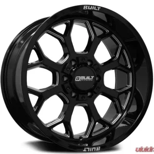 Axe Wheels BTO-1 22x12 -44mm Gloss Black Milled - Image 2