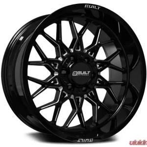Axe Wheels BTO-2 22x12 -44mm Gloss Black Milled - Image 2